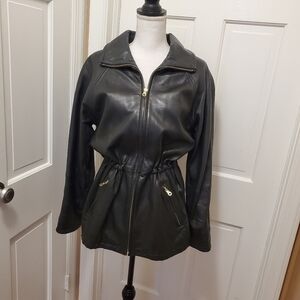 MARC New York Black Leather Jacket SP